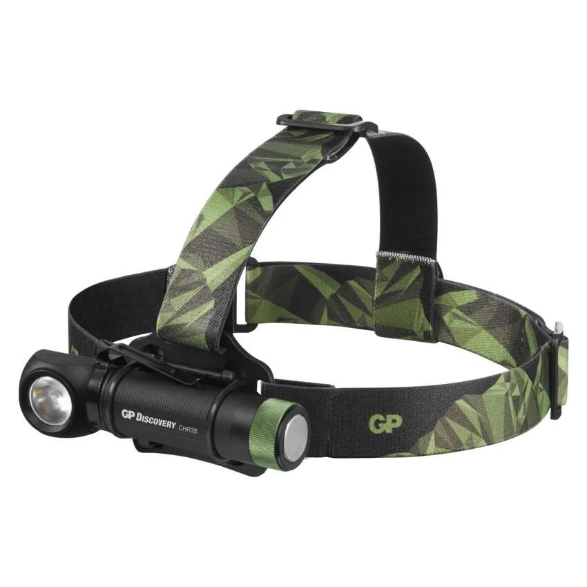 Hlavný obrázok LED nabíjacia čelovka GP Discovery CHR35, 600 lm
