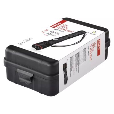 LED nabíjacie kovové svietidlo, 600 lm P3116