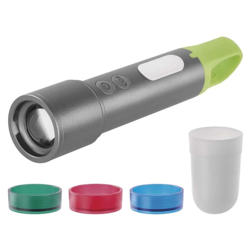 Hlavný obrázok LED nabíjacie ručné kovové svietidlo, 600 lm, 1 200 mAh P3118