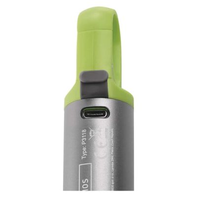 LED nabíjacie ručné kovové svietidlo, 600 lm, 1 200 mAh P3118