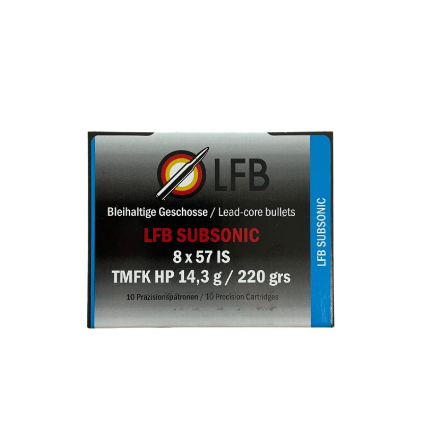 Hlavný obrázok LFB Subsonic 8×57 IS 14,3g