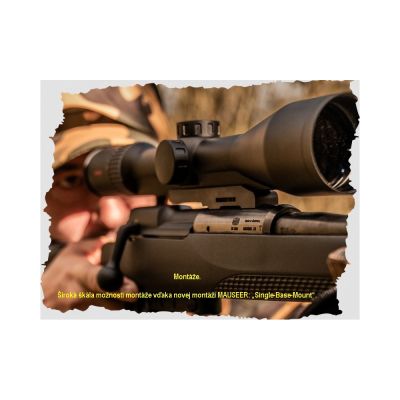 MAUSER 25 EXTREME, cal. 308 Win., 510 mm, M15x1 + Minox RS-4 2,5-10x50
