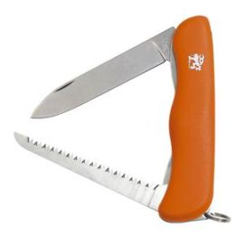 MIKOV POĽOVNÍCKY NÔŽ 115-NH-2/AK oranžová rúčka