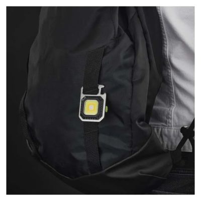 Nabíjacia mini LED baterka - prívesok na kľúče, 750 lm