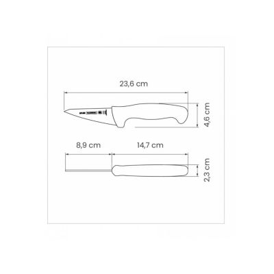 Nôž na vykosťovanie hydiny Tramontina Professional - 9 cm  24601/054