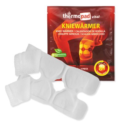 Ohrievač kolien nastaviteľná veľ. S-XL 8h (4ks/bal) - Knee warmer stretch S-XL