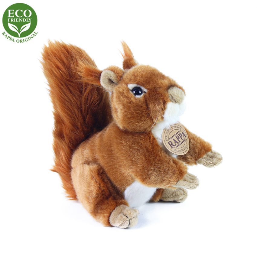 Hlavný obrázok PLYŠOVÁ VEVERIČKA, 17CM, ECO-FRIENDLY Poslať známemu
