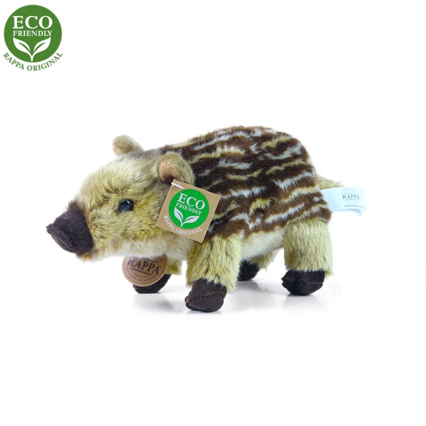 Hlavný obrázok PLYŠOVÉ MLÁĎA PRASA DIVOKÉ STOJACE, 22 CM, ECO-FRIENDLY