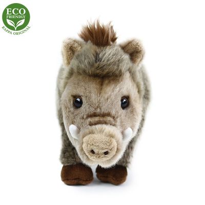 PLYŠOVÉ PRASA DIVOKÉ STOJACI, 30 CM, ECO-FRIENDLY