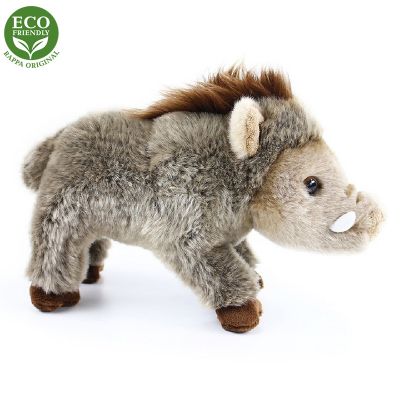 PLYŠOVÉ PRASA DIVOKÉ STOJACI, 30 CM, ECO-FRIENDLY