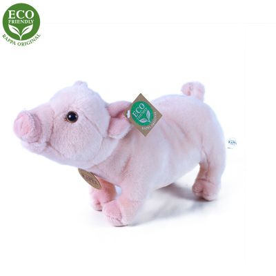 PLYŠOVÉ PRASA STOJACI, 26 CM, ECO-FRIENDLY
