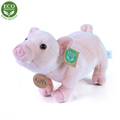 PLYŠOVÉ PRASA STOJACI, 26 CM, ECO-FRIENDLY