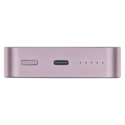 Power banka EMOS WI 1046, 10 000 mAh, 20 W+Wireless, lososová
