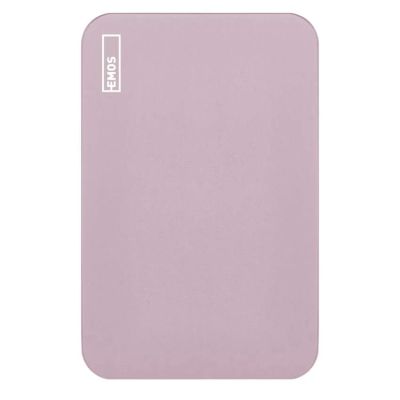 Power banka EMOS WI 1046, 10 000 mAh, 20 W+Wireless, lososová