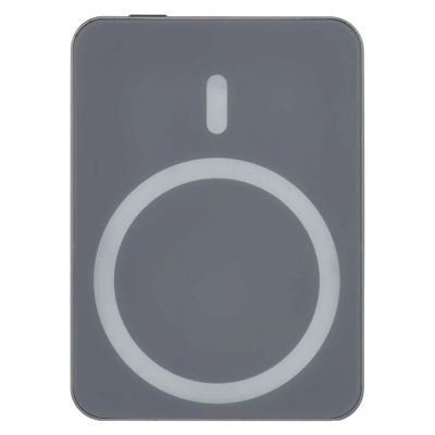 Power banka EMOS WI 522, 5 000 mAh, 20 W+Wireless, šedá
