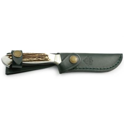 PUMA KNIFE 313087 JAGDNICKER 240 SCHWARZ-VERCHROMTER ATZUNG-FIXED BLADE