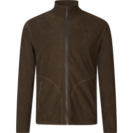 SEELAND BENJAMIN FLEECE MIKINA dark brown