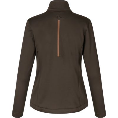 Seeland Emily fleece mikina dark brown dámska