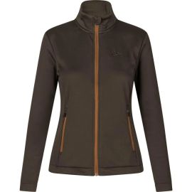 Seeland Emily fleece mikina dark brown dámska