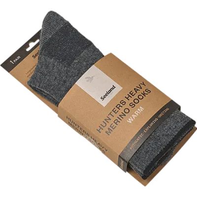 Seeland Field merino grey ponožky