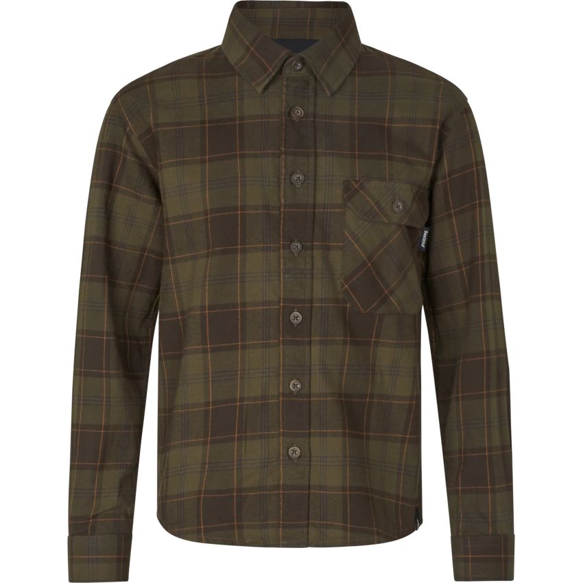 Hlavný obrázok Seeland Glen Junior pine green/dark navy check flanelová košeľa