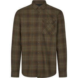Seeland Glen pine green/dark navy check flanelová košeľa