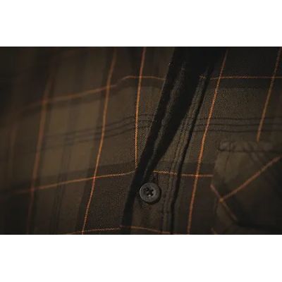 Seeland Glen pine green/dark navy check flanelová košeľa