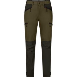 SEELAND LARCH STRETCH DÁMSKE NOHAVICE grizly brown/duffel green