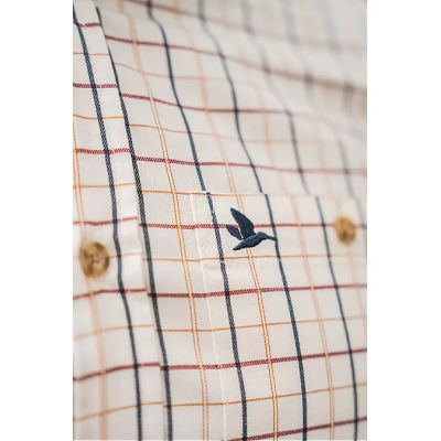 Seeland Oxford blue/merlot check košeľa