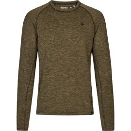 Seeland Peak olive melange tričko