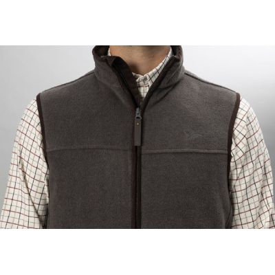 SEELAND WOODCOCK EARL FLEECE dark grey VESTA