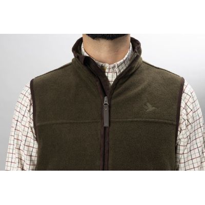 SEELAND WOODCOCK EARL FLEECE PINE GREEN vesta