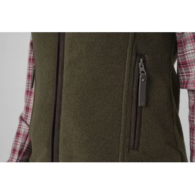 SEELAND WOODCOCK IVY FLEECE PINE GREEN VESTA DÁMSKA