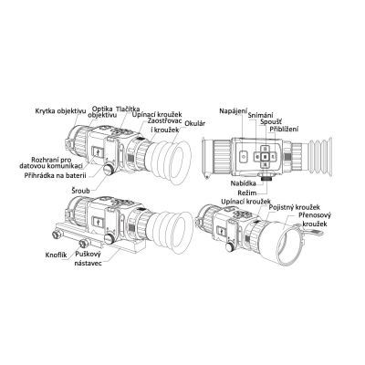 Termovízia 3v1 Hikmicro Thunder TH 35